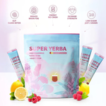 Super Yerba Mate Instant Powder - Raspberry Lemonade Flavor